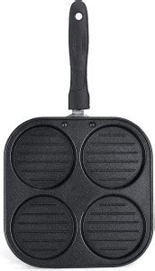 JAINEX Premium Non-Stick Mini Uttapam Pan / Pancake Pan , Multi Snack ...