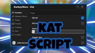 Kat Script GUI 的图像结果
