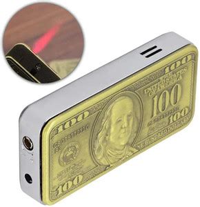 Elven G01 Novelty Dollar Bill Refillable Metal Lighter Pocket Lighter ...