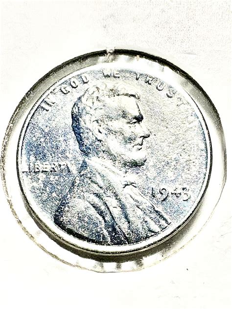 1943-P Lincoln Wheat Steel Cent Composite Penny - Online Coin Auction ...