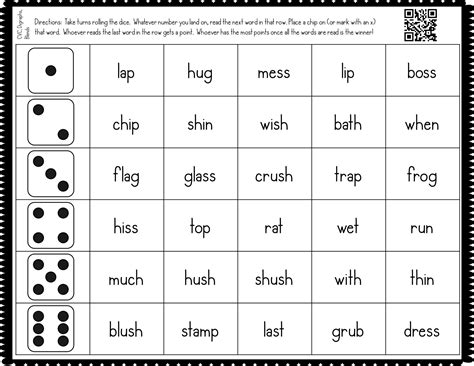 No Prep Phonics Games | Roll and Read - Campbell Creates Readers