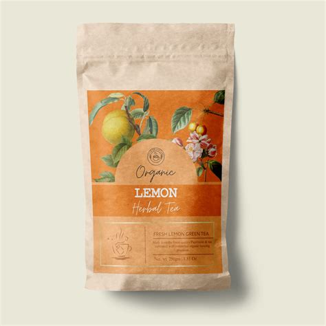 Product Label Template Editable Pouch Label Template | Tea Label | Soa ...