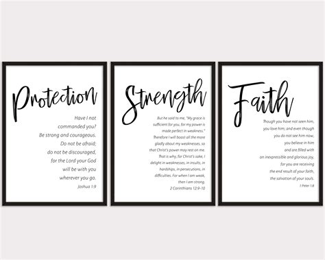 Bible Verses About Strength And Faith
