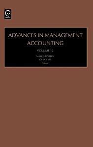 Advances In Management Accounting Vol 12- Buy online now at Jain Book ...