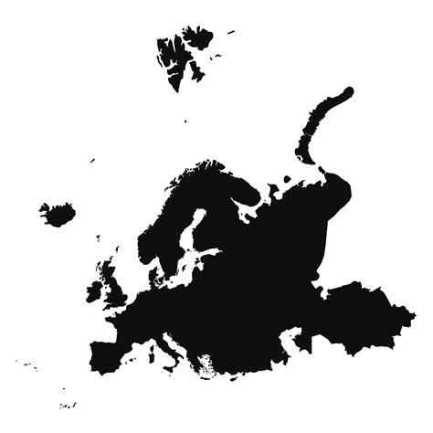 Europe Silhouette 的图像结果