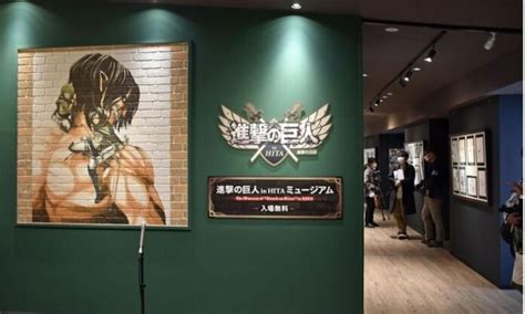 Manga-Museum zu "Attack on Titan" in Oita eröffnet