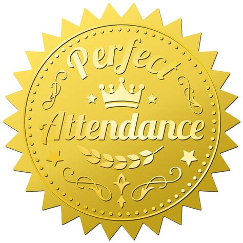 Perfect Attendance Logo
