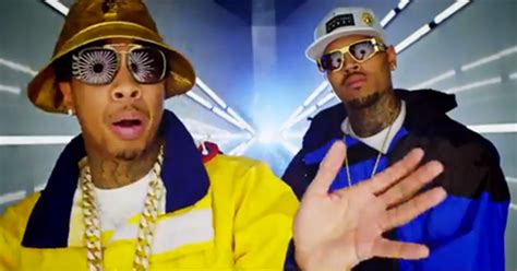 Chris Brown & Tyga's "Ayo" Video | The Young, Black, and Fabulous®