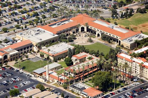 California Baptist University (CBU) Aerial in Riverside, California, CA ...