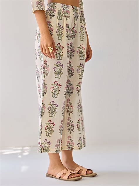 Summer Block Printed Trouser