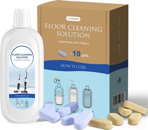 Amazon.com: Floor Cleaner 1000ml Lavender Scent Compatible with Tineco ...