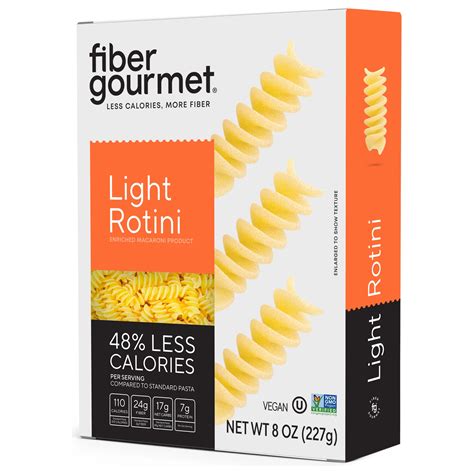 Fiber Gourmet Rotini Pasta - Low Carb Canada