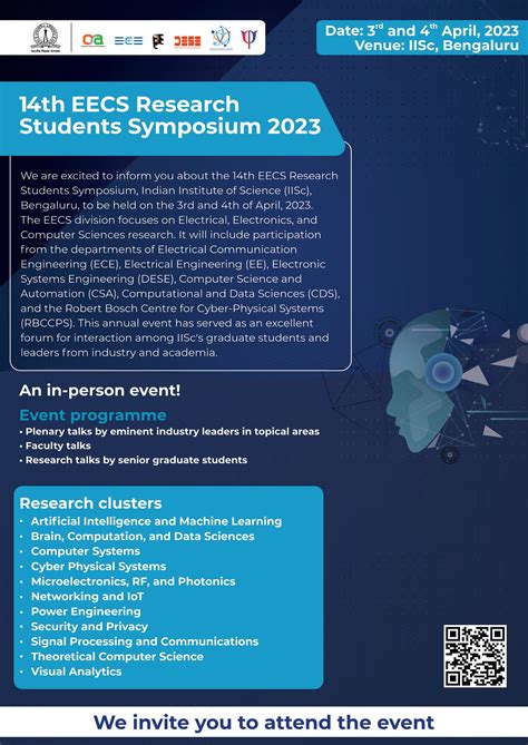 EECS RESEARCH STUDENTS SYMPOSIUM - 2023, Division of EECS (Electrical ...