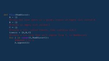 Image result for Write a Hanoi Program in Python