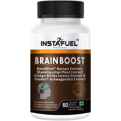 Buy Instafuel Brain Booster Capsule | Focus & Memory Supplement with ...