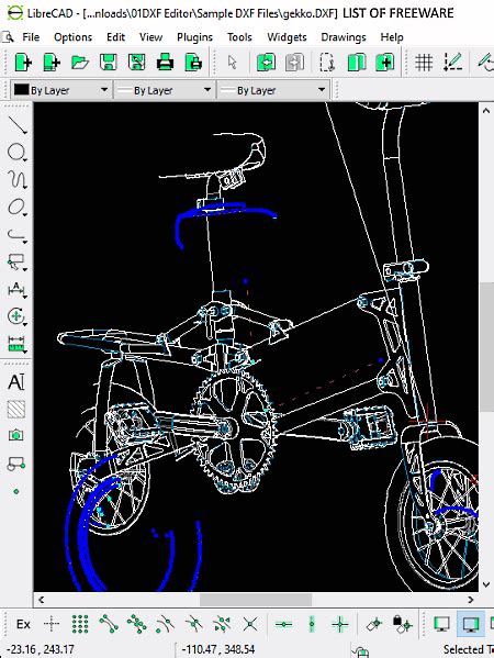 How to Make DXF Editor in Python 的图像结果