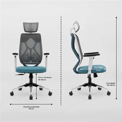 Buy Renewed Zodiac superb High Back Mesh Office Chair Online | GreenSoul