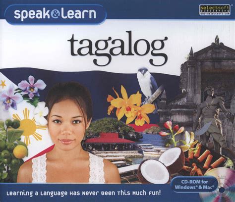 Speak and Learn Tagalog (CD-ROM for Windows & Mac) (Speak & Learn ...
