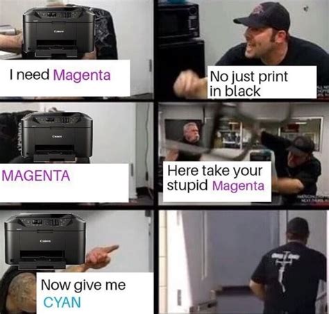 Image result for Printer Error Meme