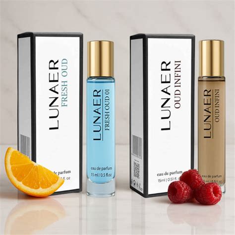 LUNAER Luxury Perfumes for Men and Women with Citrus, Oud, Vanilla ...