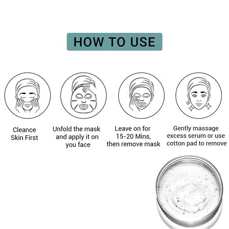 Buy 5% Niacinamide Acid Facial Sheet Mask - 25ml – Mancode