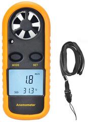 BALRAMA Digital Anemometer Air Flow Wind Speed Meter Air Velocity & Air ...