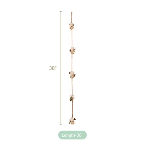 Set Of 6 Shola Flower Wall Hanging White Eco-Friendly Handmade Online ...