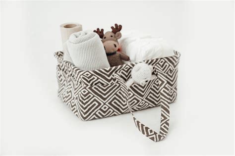 Diaper Caddy Bag - Heart – Good Bamboo Diapers