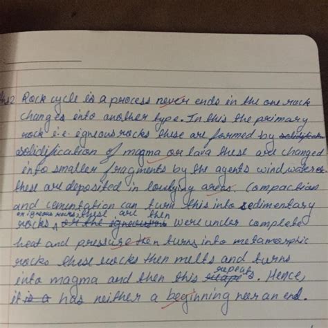 What is rock cycle define step by step - Brainly.in