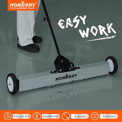HORUSDY 36-Inch Rolling Magnetic Sweeper with India | Ubuy