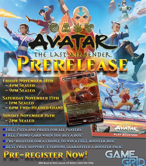 MTG Avatar: The Last Airbender Prerelease, Game Grid, Logan, 14 ...