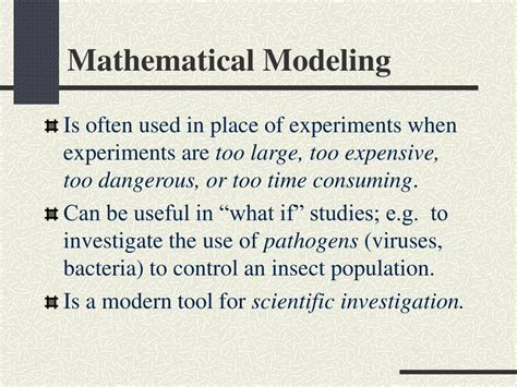 Image result for Mathematical Modeling Examples
