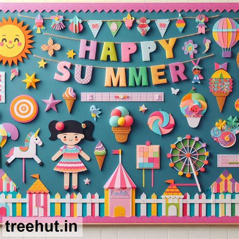 Funfair, Summer Bulletin Board Ideas