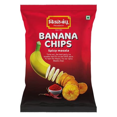 Chitale Bandhu Banana Chips Spicy Masala