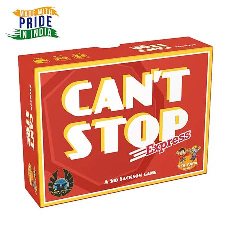 YES PAPA GAMES | CAN'T STOP EXPRESS – Board Games Bazaar