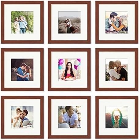 Art Street Photo Frame Set Brown Boulevard, 11 Individual Photo Frame ...