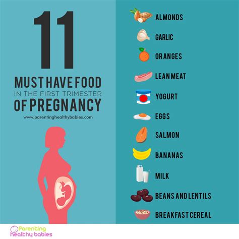 11 Must Have Food in the First Trimester of Pregnancy