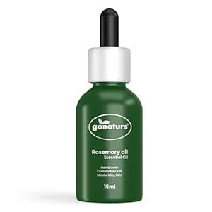 Buy GONATURS Rosemary Essential Oil for Hair Growth, Hair Fall Control ...