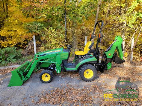 SOLD! 2016 John Deere 1025R Sub Compact Tractor, Loader & Backhoe ...
