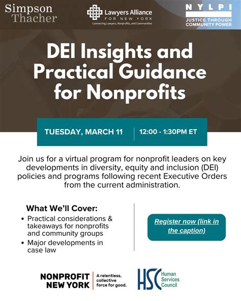 Big changes are happening in DEI policy—what do they mean for nonprofits? Join us on Tuesday ...