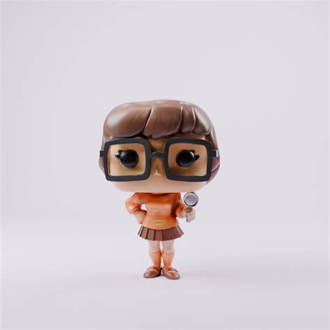 🗿 Velma Funk Pop・ STL File for 3D printing・Cults