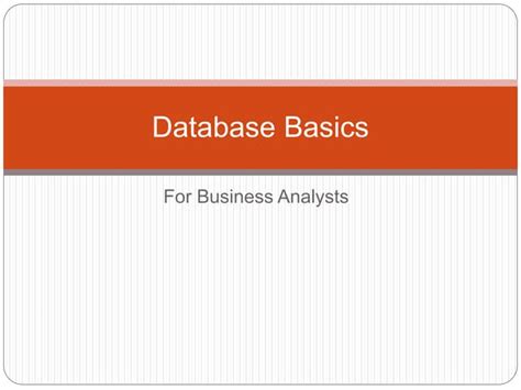 Image result for Database Tutorial Beginning