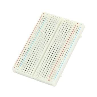 Alcoa PrimeWhite 400 Tiepoint PCB Board Prototype Solderless Breadboard ...