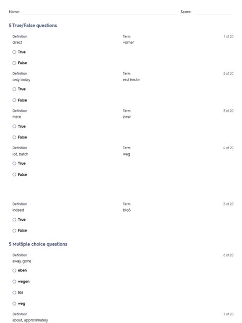 Image result for German A2 Practice Test