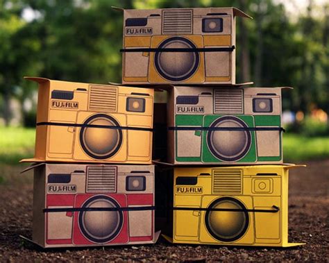 Concept Cardboard Pinhole Camera Shoots Instant Photos | PetaPixel