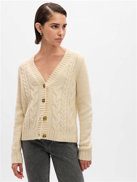 Cable-Knit Cardigan | Gap