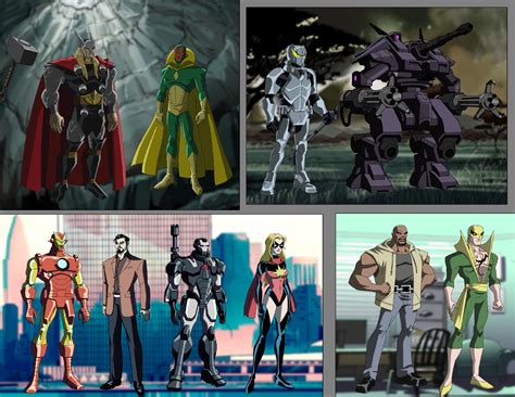 Avengers: Earth's Mightiest Heroes by Color by Kim at Coroflot.com