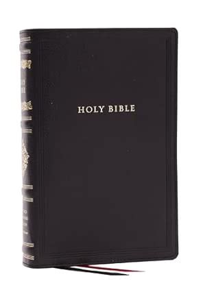 Buy Holy Bible: Rsv Personal Size Bible With Cross References, Black ...
