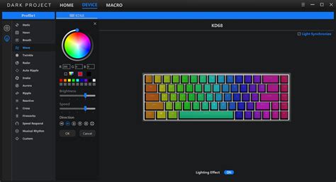 Обзор механической игровой клавиатуры Dark Project KD68B – Красота ...