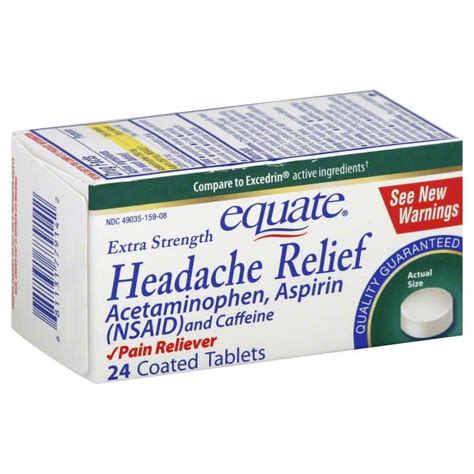 Aspirin And Caffeine Pain Reliever at Roberta York blog